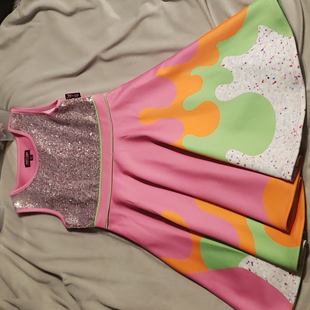 Girls JoJo's Closet size medium (7/8) sequined dress